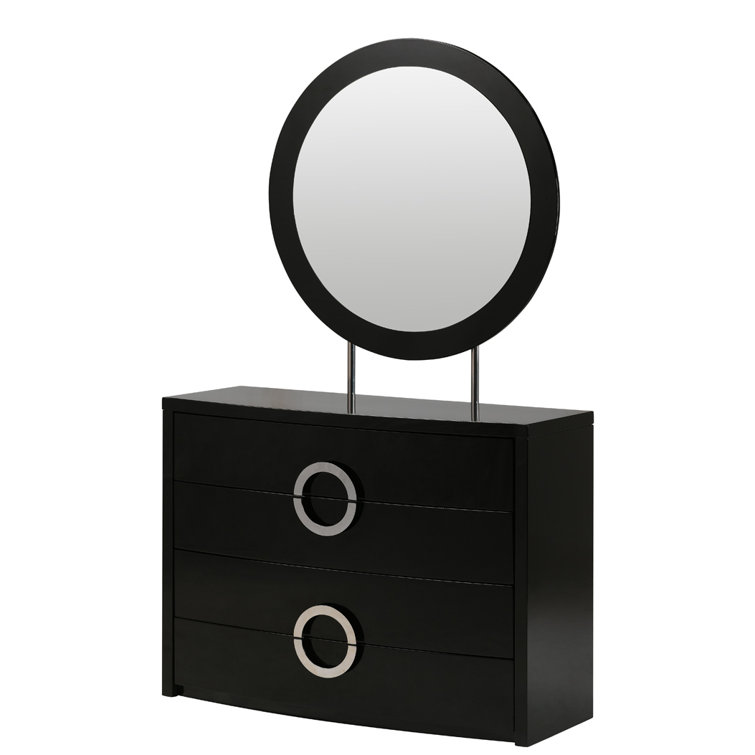 Ebern Designs Round Dressing Table Mirror Wayfair.co.uk
